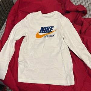 Nike New York White Long Sleeve Tee Worn Once